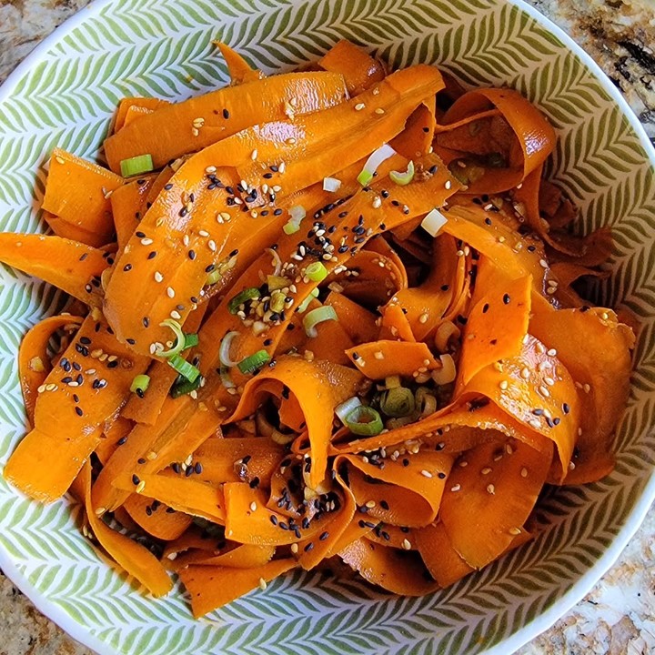 Virálny mrkvový šalát